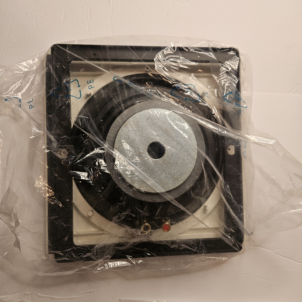 OSD AUDIO IN WALL SUBWOOFER Square Black and Silver Speaker